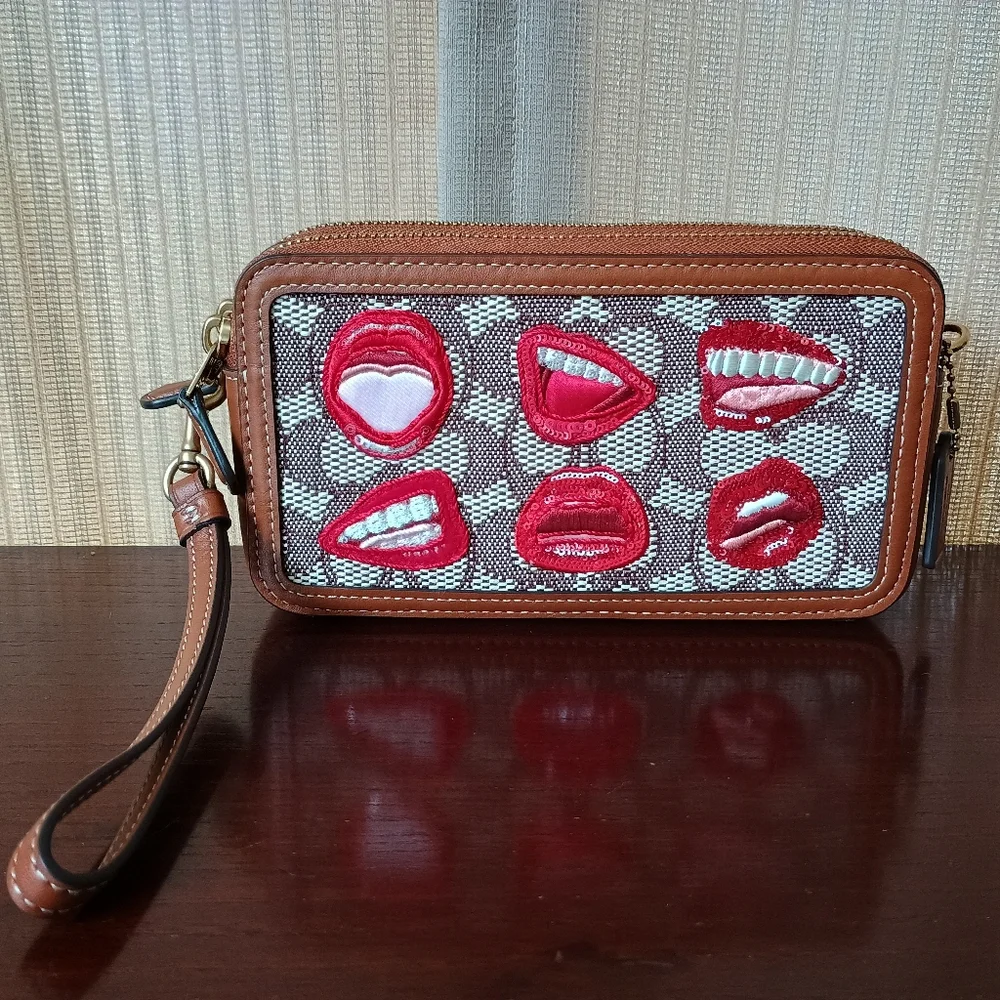 Coach X Tom Wesselmann Kira Crossbody In Signature Textile Jacquard Nwt